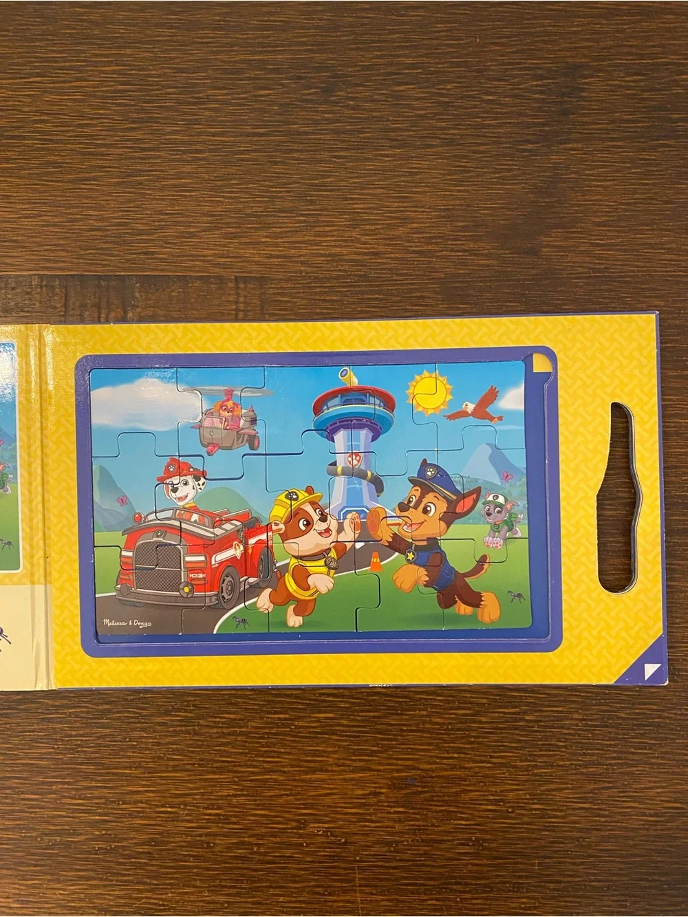 Melissa & Doug Paw Patrol Magnetic Puzzle Set - Blue, Red, Yellow